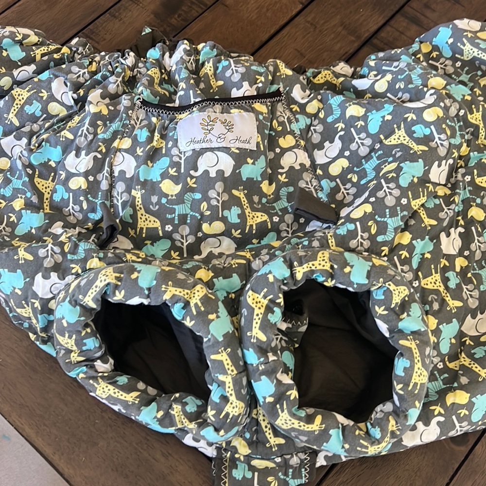 Heather and Heath Shopping Cart Cover for Infant